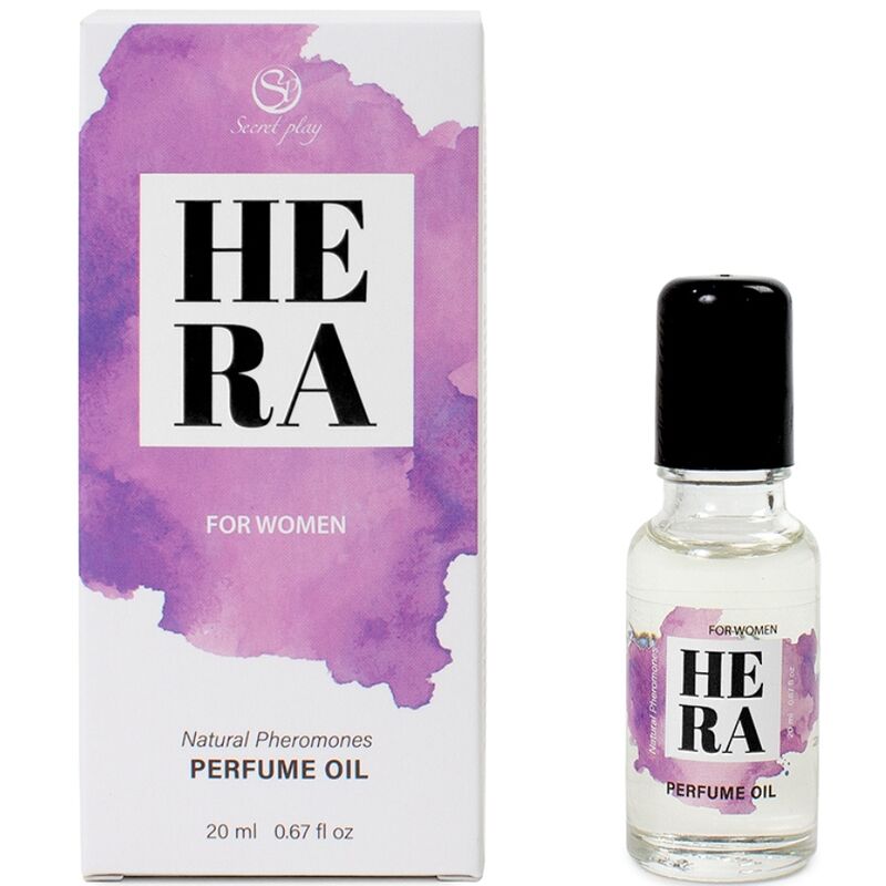 SECRETPLAY - Parfum naturel aux phéromones Hera pour femme 20 ml
