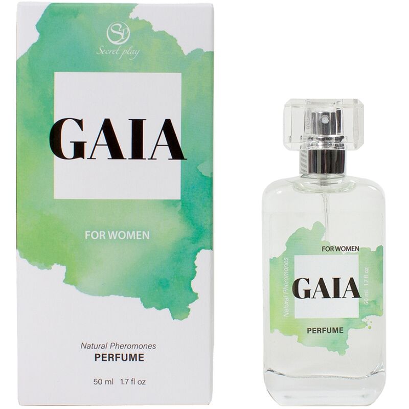 SECRETPLAY - Parfum naturel aux phéromones pour femme Gaia 50 ml