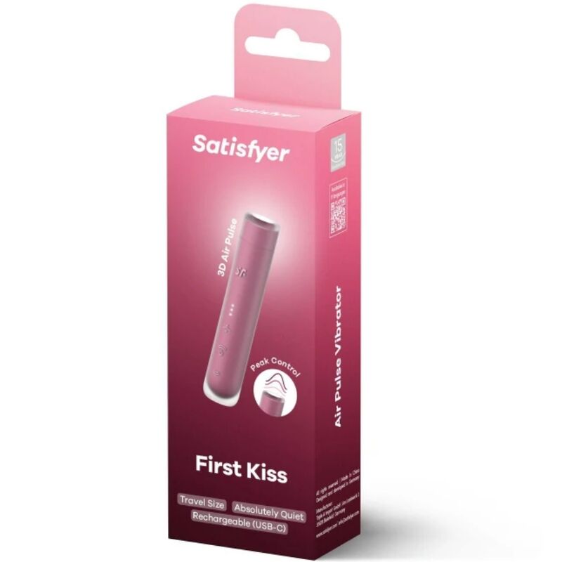 Satisfyer First Kiss Wave Garnet