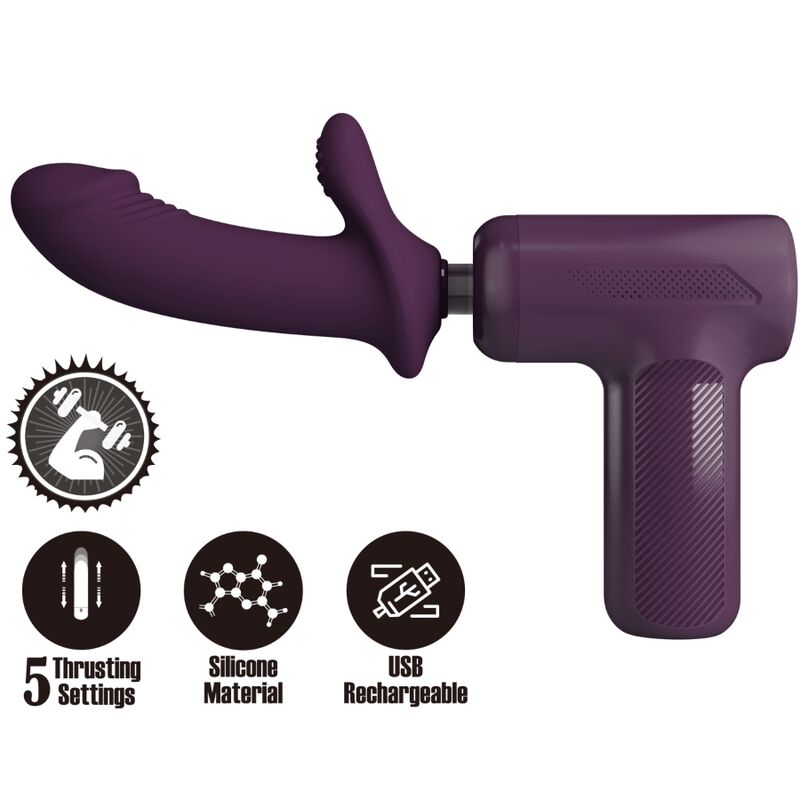 Masseur DJ Scholar 5 Réglages Violet Pretty Love