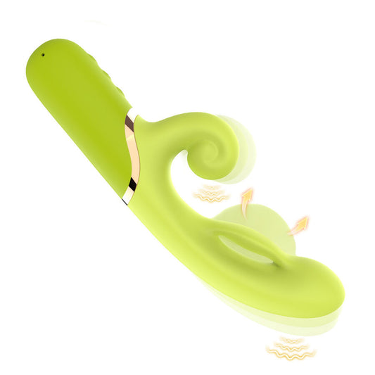 Vibromasseur gonflable point A vert intense
