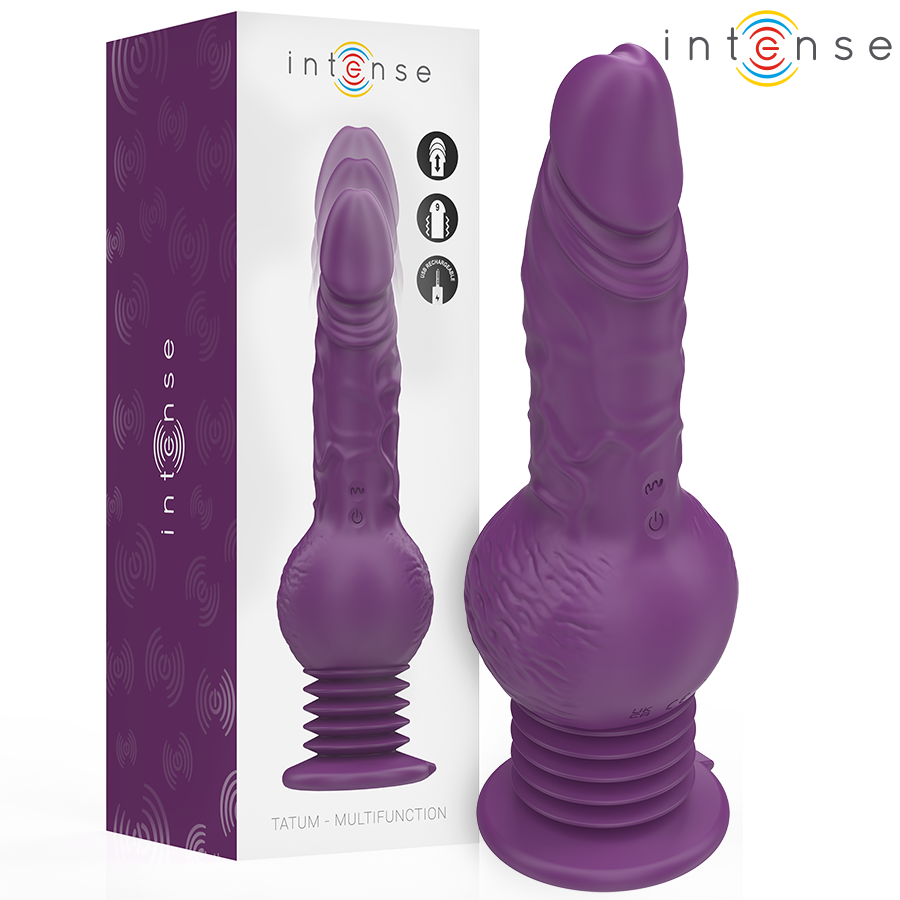 Vibromasseur Tatum Double Stimulation 24 cm