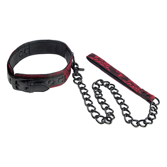 Collier avec laisse Scandal noir
