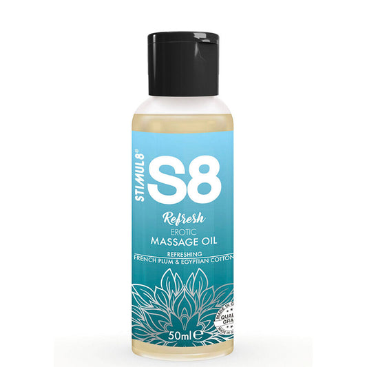 Huile de massage érotique coton