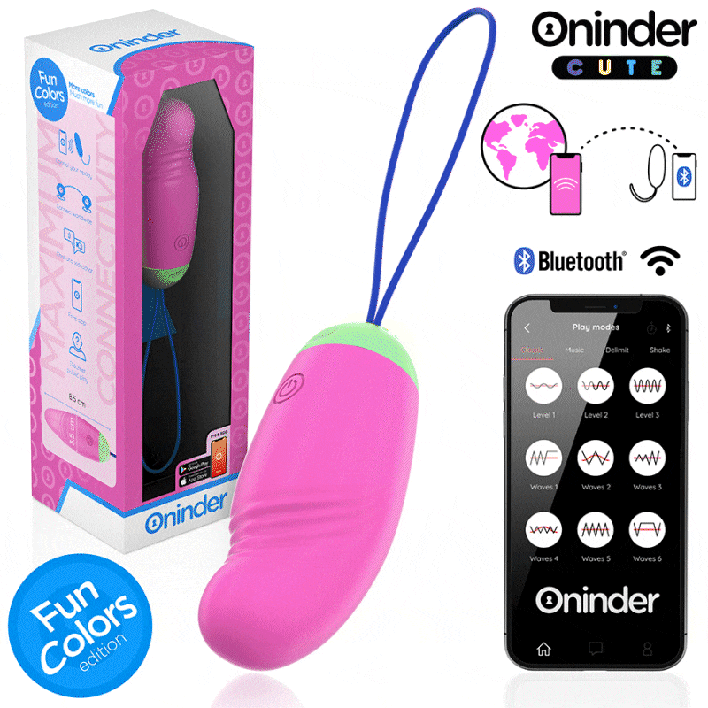 Œuf Vibrant Rotatif 360° – Plaisir Discret & Connecté