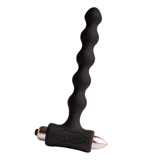 Plug anal perlé Pearls noir