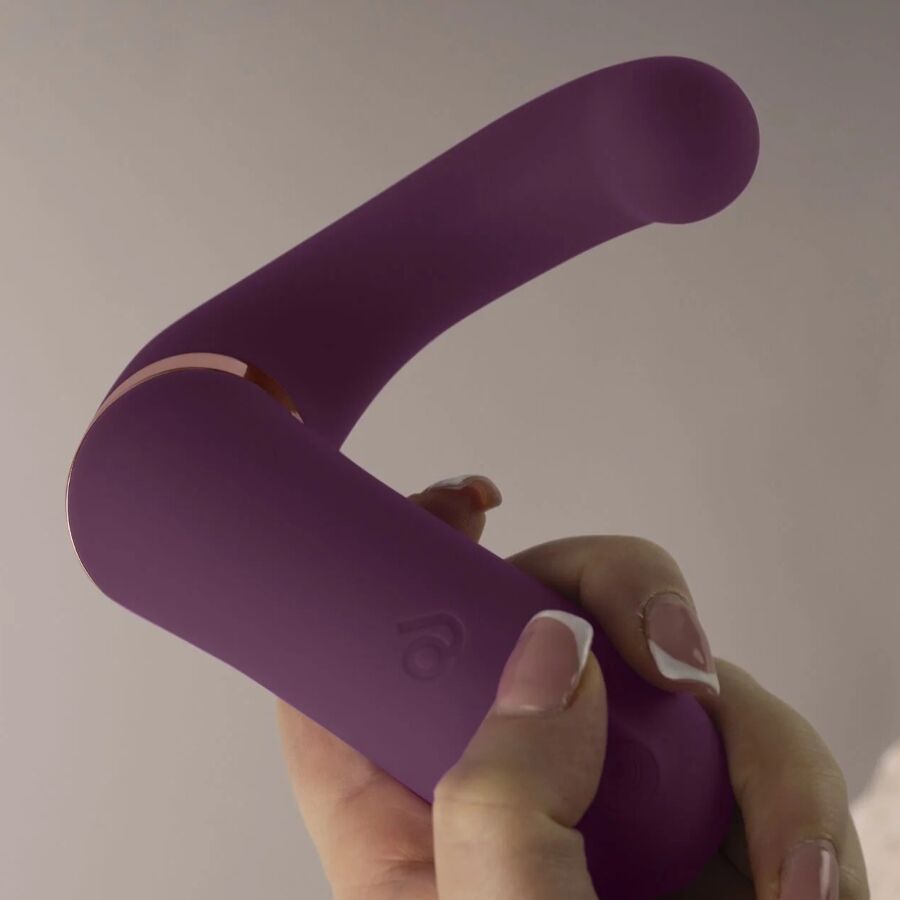 Vibromasseur double Gemini violet