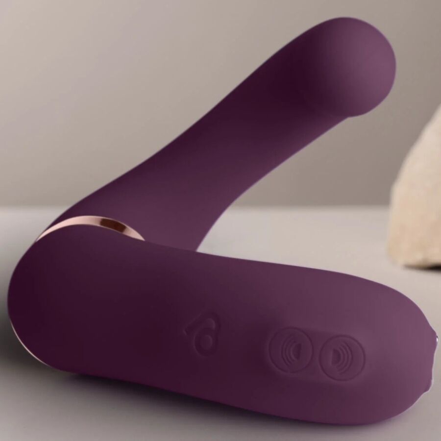 Vibromasseur double Gemini violet