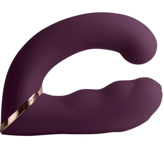 Vibromasseur double Gemini violet