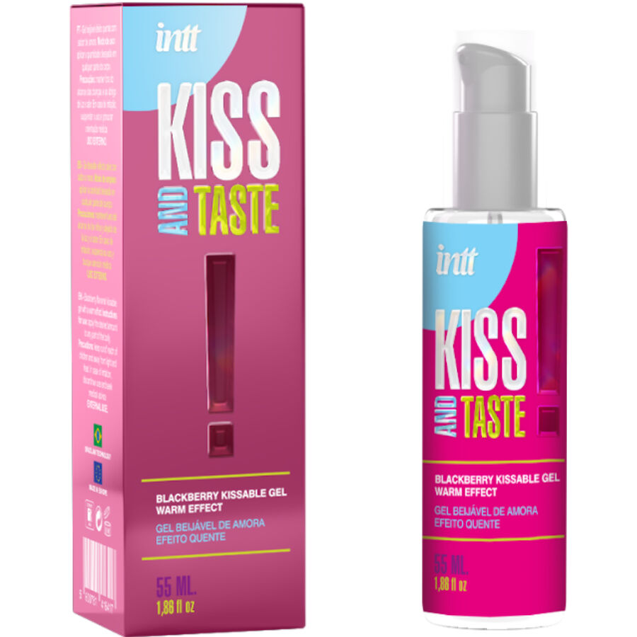 Gel chauffant intime saveur mûre – Effet intense