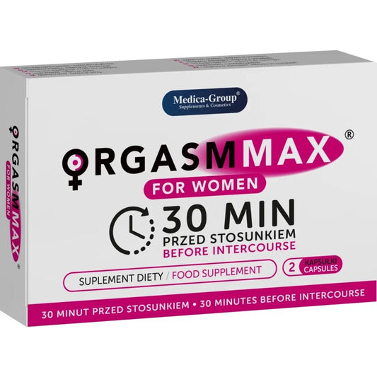Capsules Orgasme Max Femmes – Plaisir Intensifié