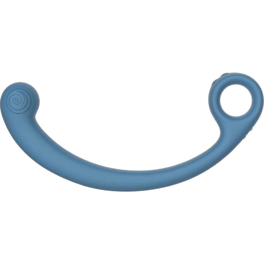 Stimulateur vibrant bleu Snail Vibe AXI massage