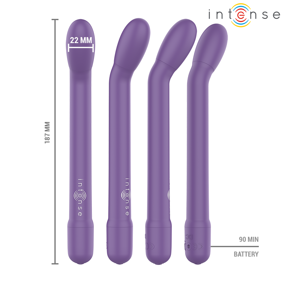 Stimulateur Point G Bleu – Plaisir Intense Rechargeable