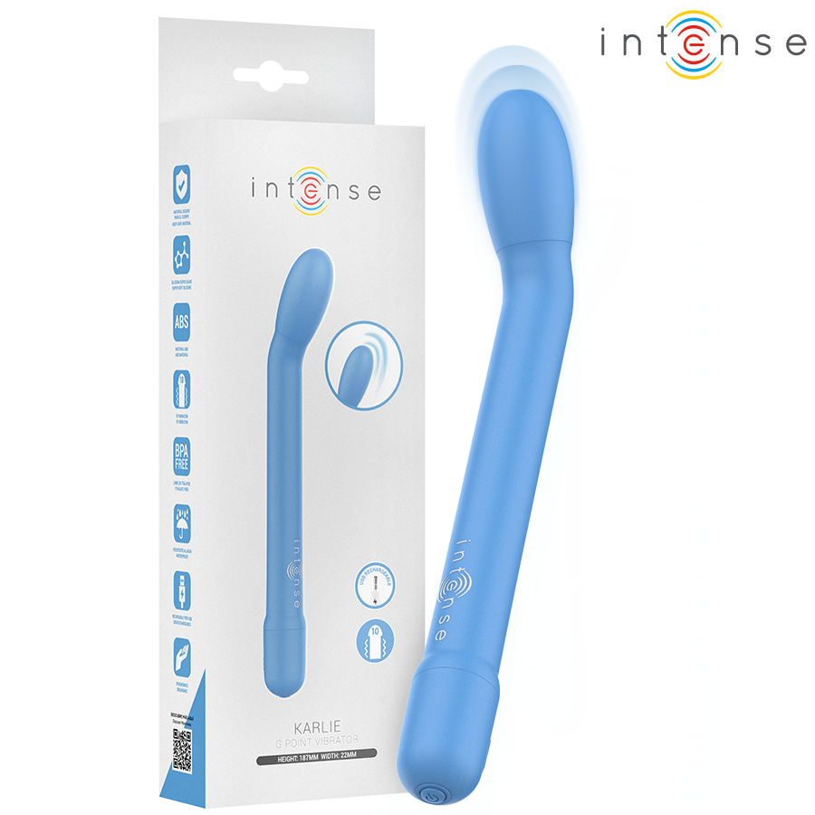 Stimulateur Point G Bleu – Plaisir Intense Rechargeable