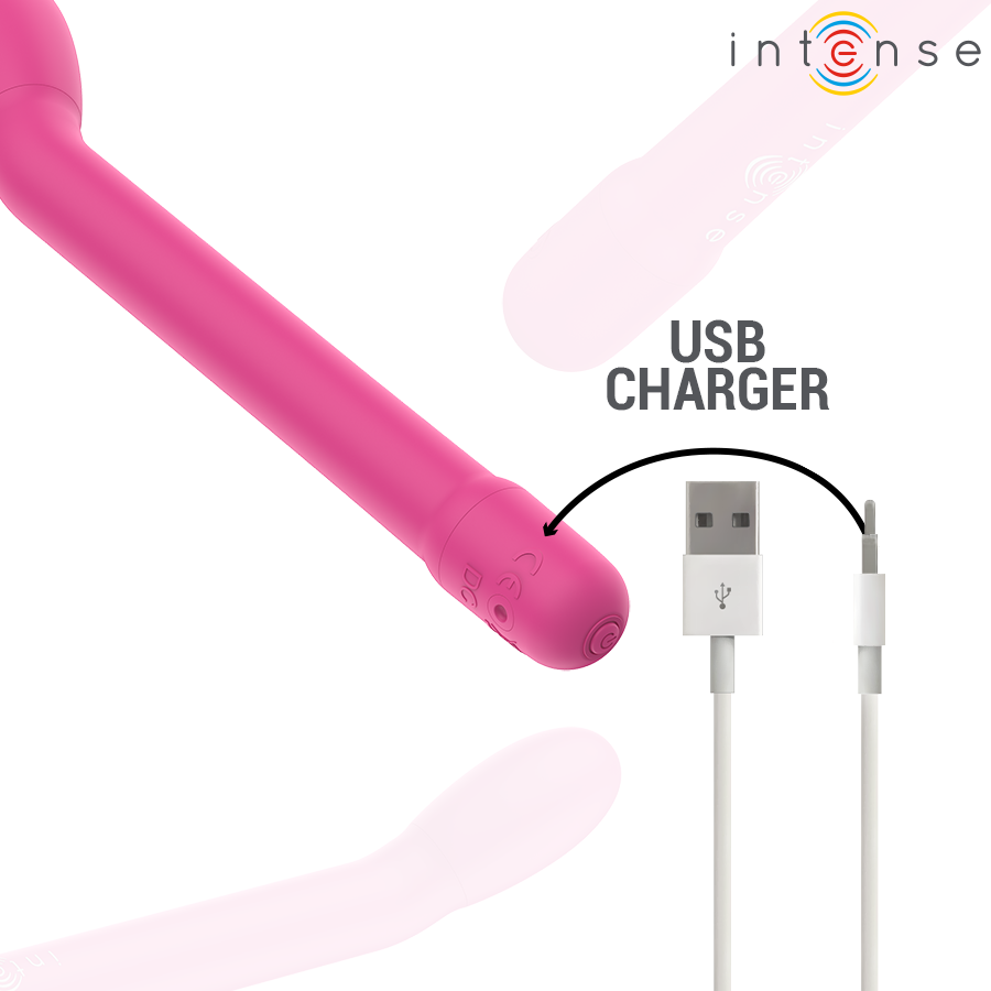Stimulateur Point G Bleu – Plaisir Intense Rechargeable
