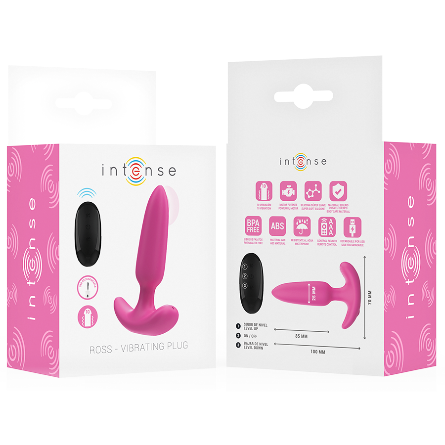 Plug Anal Ross 10 Vibrations – Plaisir Doux