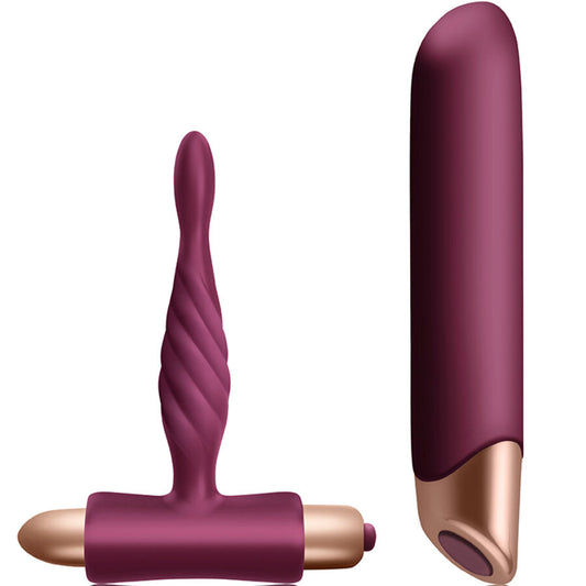Kit Rapture – Vibromasseur + plug anal débutant