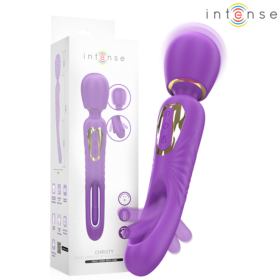 Baguette Vibrante Christy – Langue Stimulante