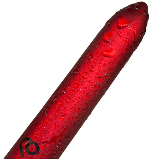 Vibromasseur rouge coquelicot Rocks-Off rechargeable