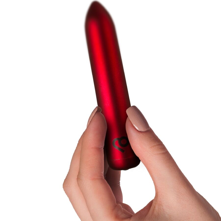 Vibromasseur rouge coquelicot Rocks-Off rechargeable