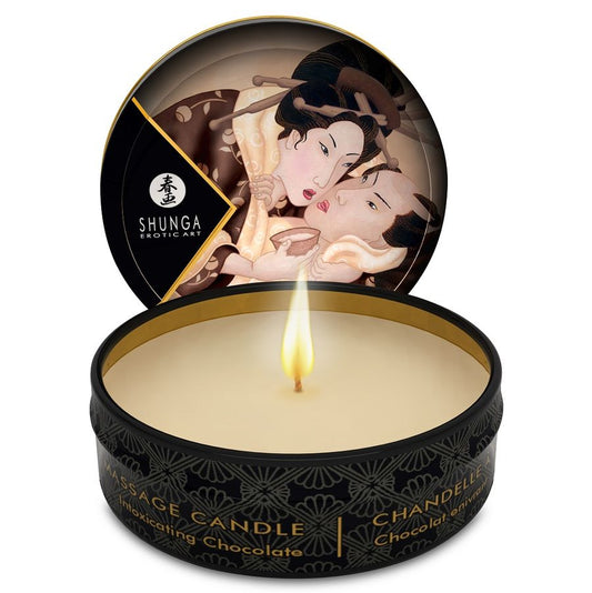 Bougie de Massage Mini Caress au Chocolat 30 ml