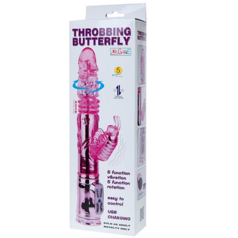 Vibromasseur Papillon Rotatif Throbbing Butterfly Baile