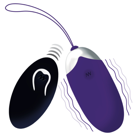 Œuf Vibrant Flippy II avec Télécommande