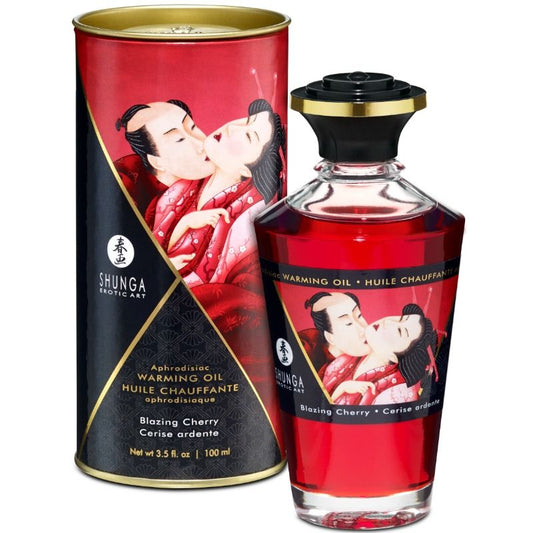 Huile Massage Cerise Shunga - 100 ml