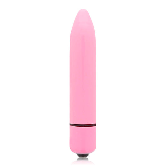 Vibromasseur Glossy Thin Vibe Rose Profonde