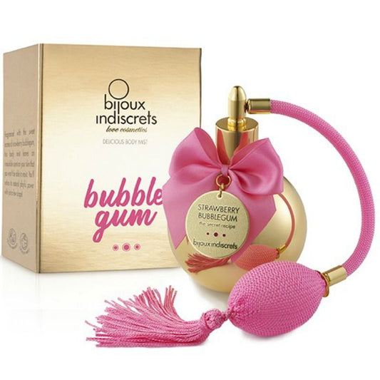 Brume corporelle bubble gum fraise pour couple