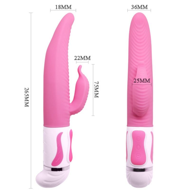 Vibromasseur Rotation Antoine Pretty Love - Plaisir Intense