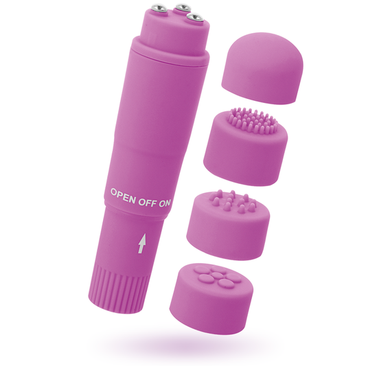 Masseur de Poche Violet Glossy - Stimulateur Portable