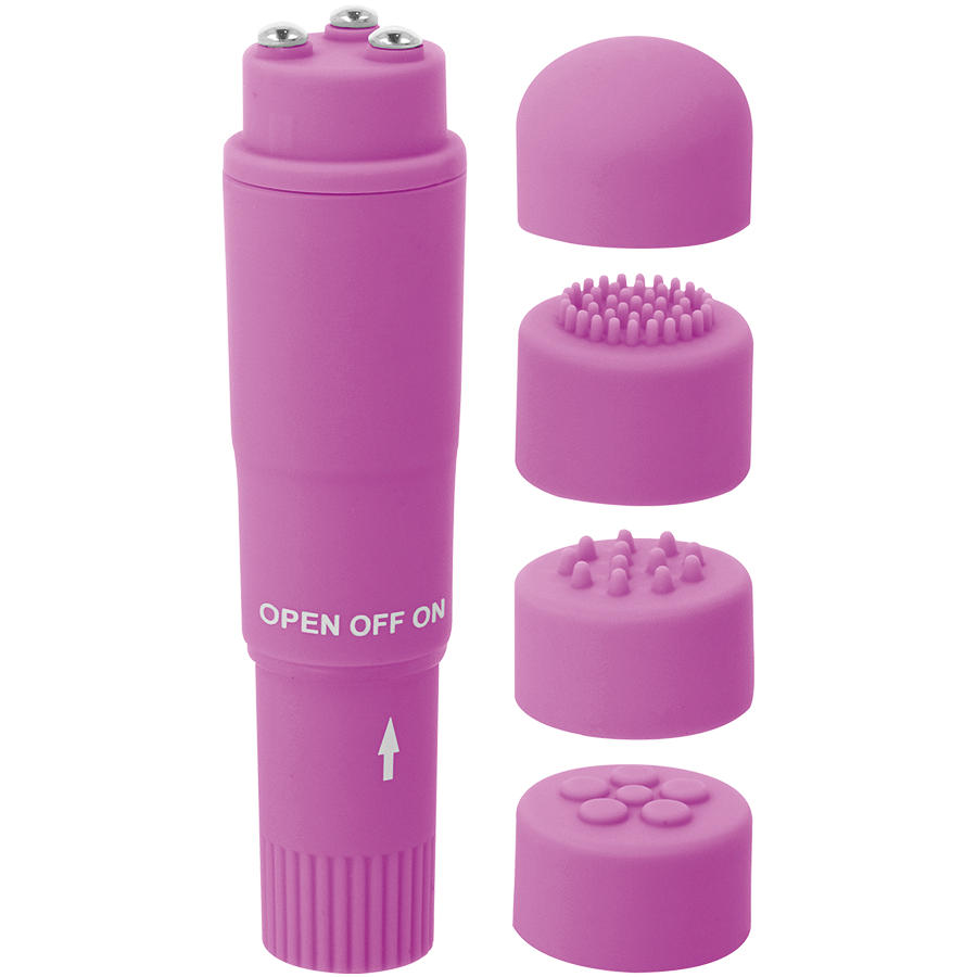 Masseur de Poche Violet Glossy - Stimulateur Portable