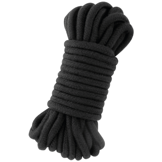 Corde Kinbaku 5 M Noire en Coton
