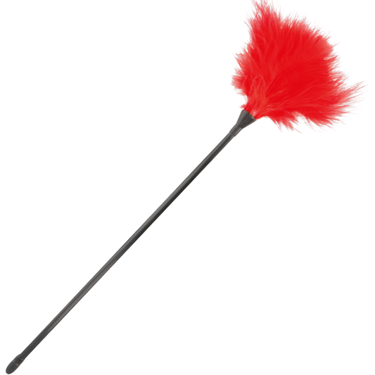 Plume Sensuelle Rouge Darkness - 42 cm