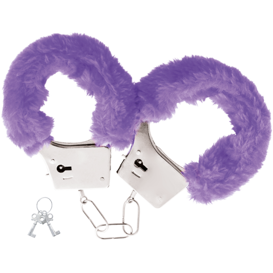 Menottes Pleasure Furry Violet Darkness