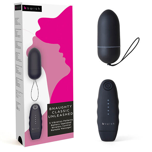 Vibromasseur Bullet Bnaughty Classic Unleashed Noir