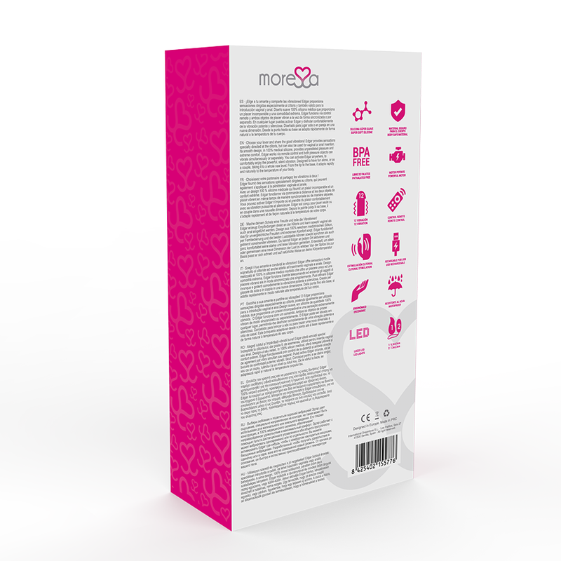 Vibromasseur silicone Edgar Premium