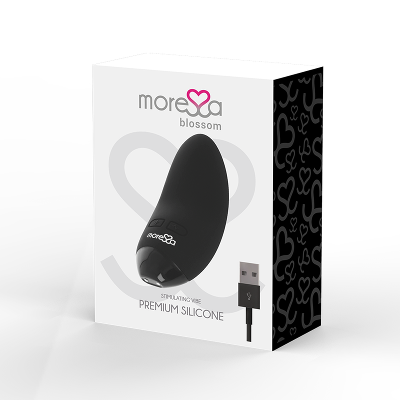 Blossom Noir – Vibromasseur Compact