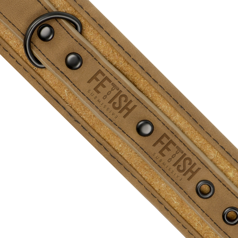 Menottes en cuir végan Fetish Submissive