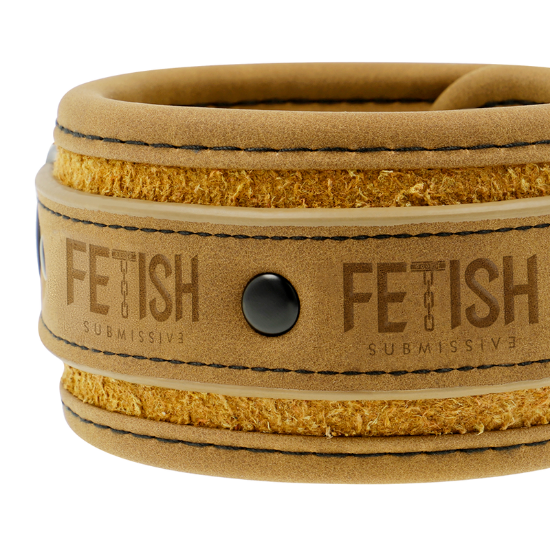 Menottes en cuir végan Fetish Submissive