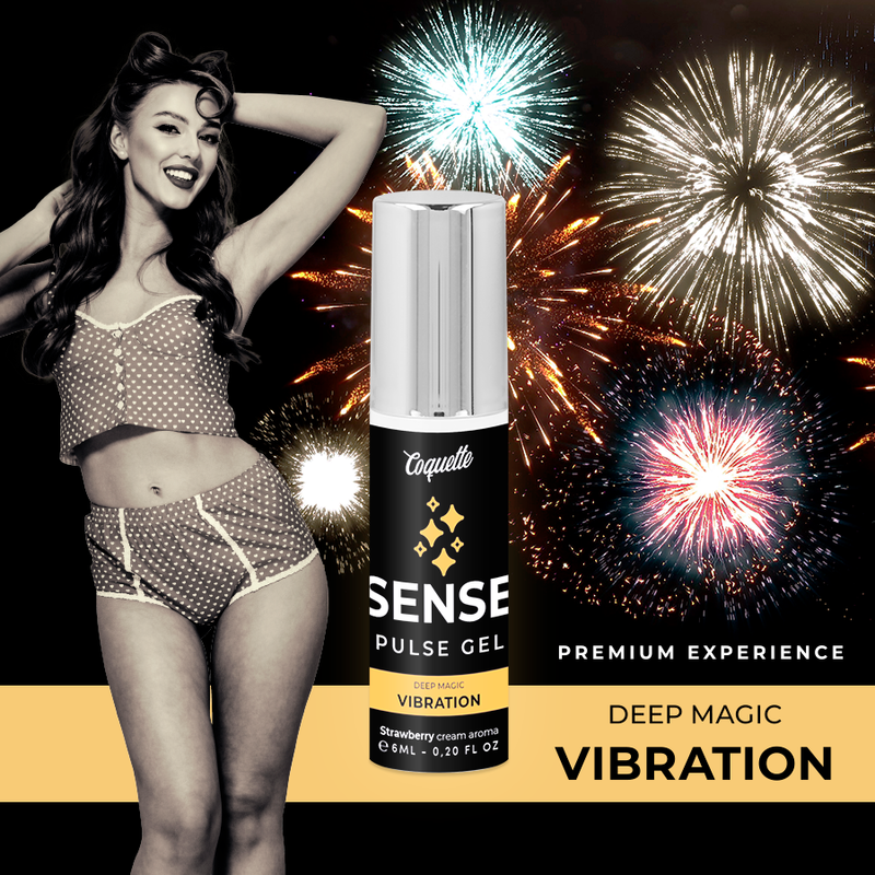 Gel Vibrant Pulse Fraise Coquette Chic Désire 6 ml