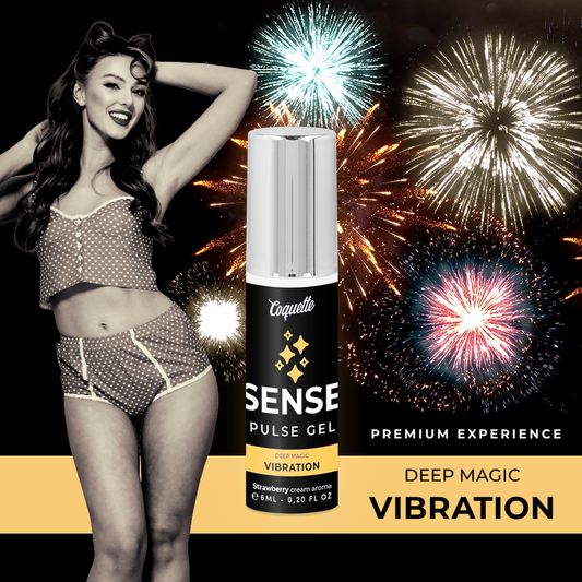 Gel Vibrant Pulse Fraise Coquette Chic Désire 6 ml