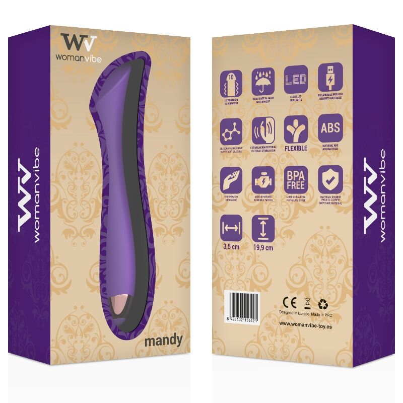 Vibromasseur Mandy Point "K" Rechargeable